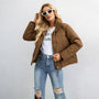 Gepolsterte Herbstjacke mit warmem Futter – Elvira