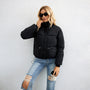 Gepolsterte Herbstjacke mit warmem Futter – Elvira