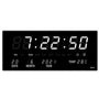 LED-Wanduhr mit Spiegeleffekt – Lumino