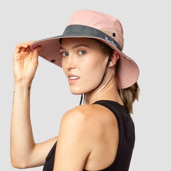 UV-Sommerhut mit Visier – Faltbarer Bucket-Hut