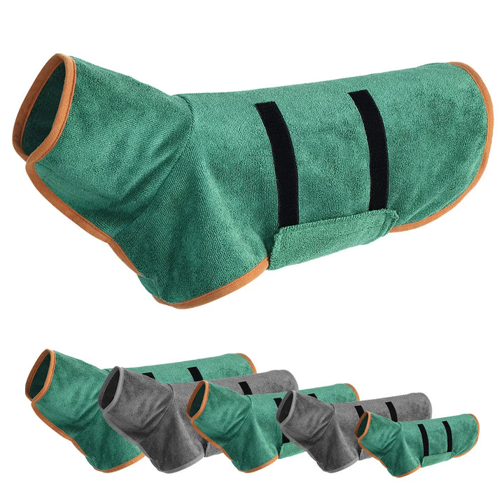 Comfortabele Hondenbadjas - Finn