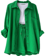 Zweiteiliges Damen-Sommeroutfit mit Shirt und Hose – Mila