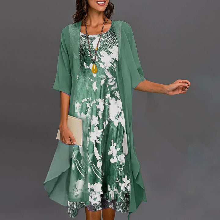 Zomerjurk met Elastische Taille - Théa
