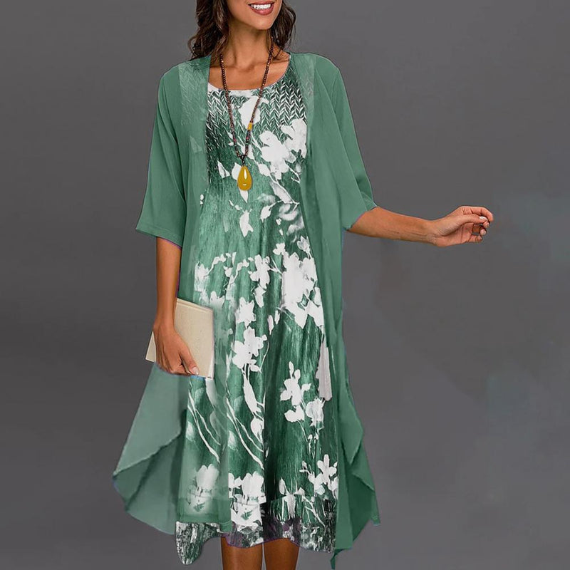 Zomerjurk met Elastische Taille - Théa