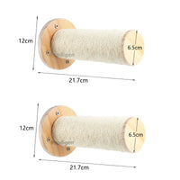 Wandklimplank voor Katten met Krabpaal - ClimbPaws