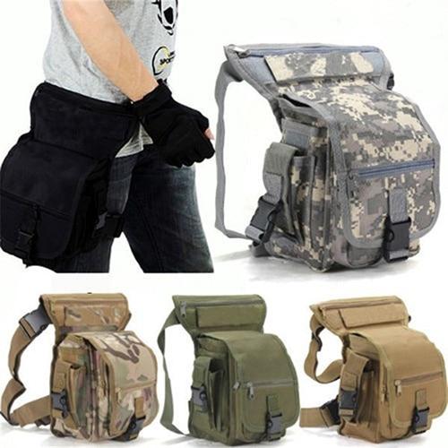 Robuste taktische Beintasche für Herren – Wasserabweisendes Multi-Taschen-Design