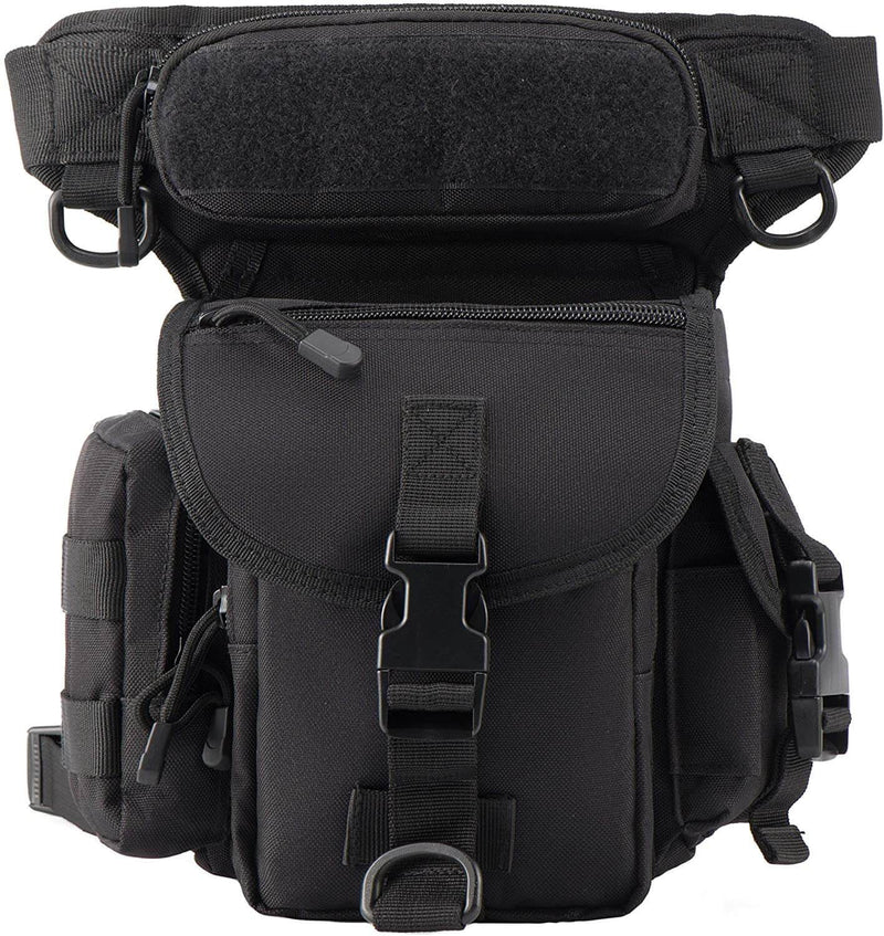 Robuste taktische Beintasche für Herren – Wasserabweisendes Multi-Taschen-Design
