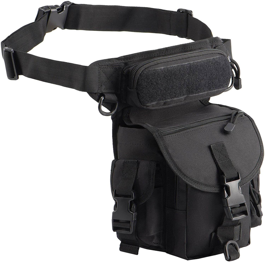 Robuste taktische Beintasche für Herren – Wasserabweisendes Multi-Taschen-Design