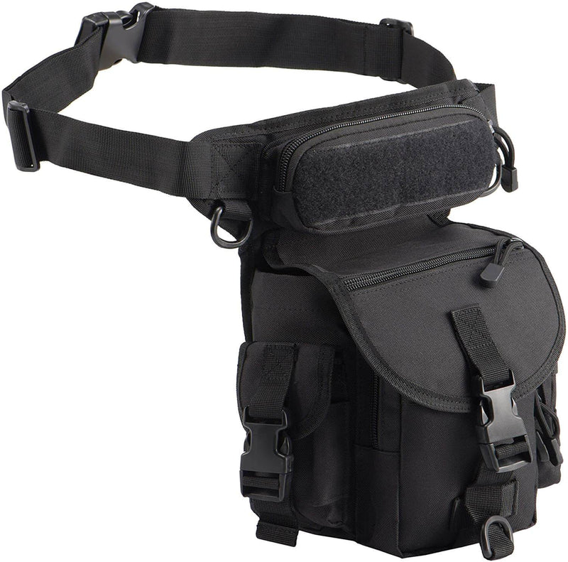 Robuste taktische Beintasche für Herren – Wasserabweisendes Multi-Taschen-Design