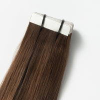 Tape-in Hairextensions – Veloura Tape (Warm Brown Balayage 2+7)