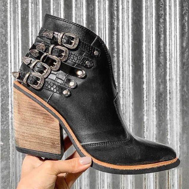 Damen Stiefeletten mit Absatz - Clara