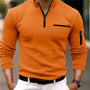 Luxuriöser Herrenpullover mit Reißverschluss - Davy