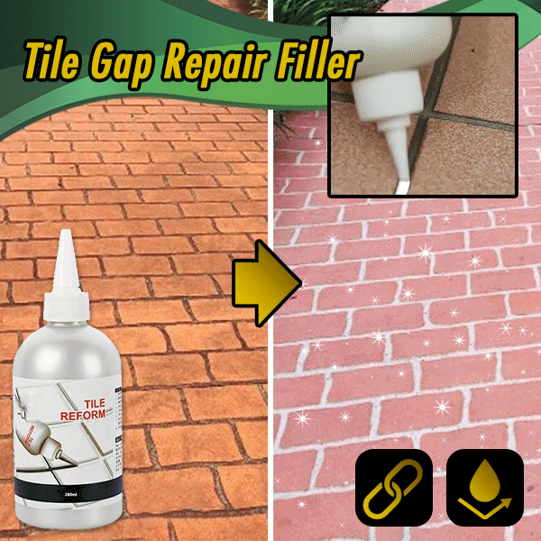Wasserdichtes Fliesenfugen-Reparaturgel - TileFix