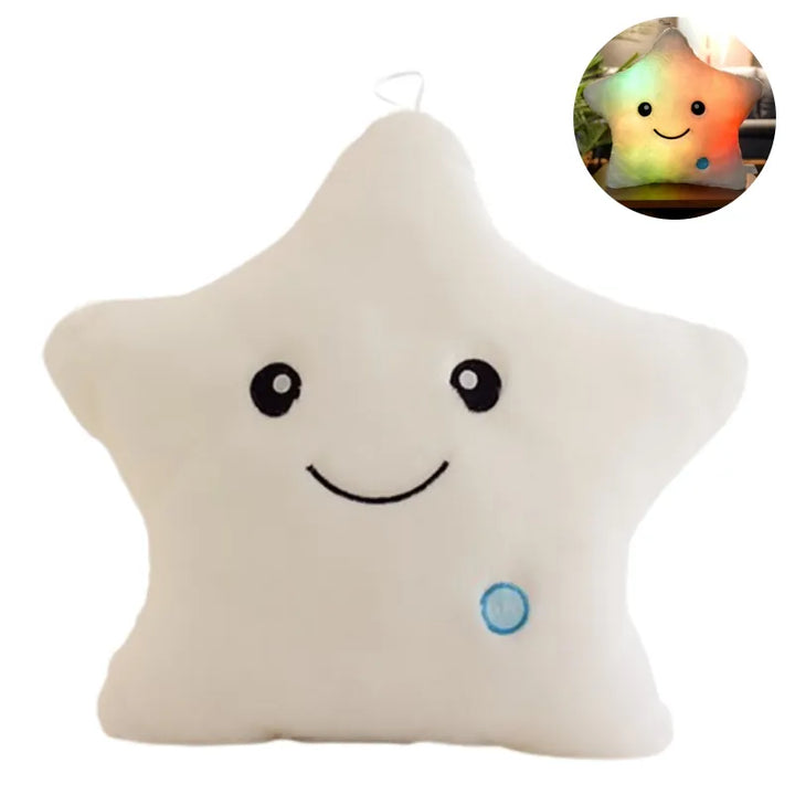 LED-beleuchtetes Stern-Kuschelkissen für Kinder - StarGlow