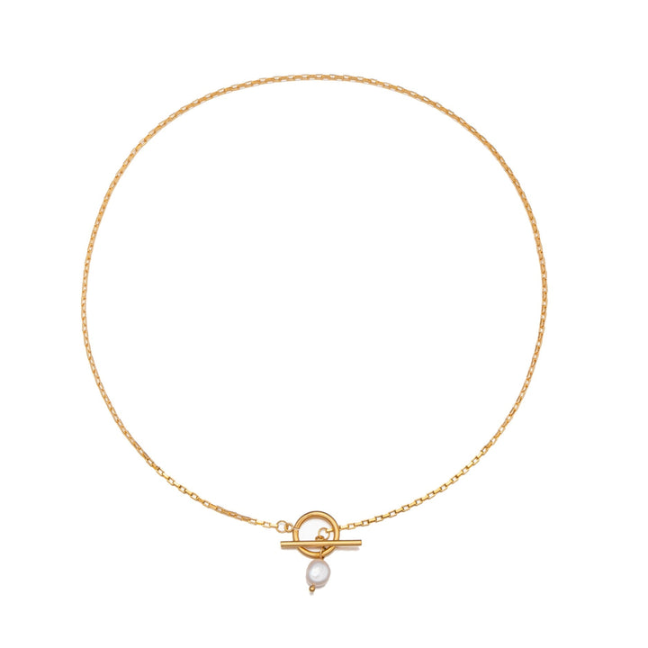 Pearl Necklace with Clasp - Lucía