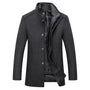 Wollene Winddichte Gestreifte Herrenjacke - Logan™