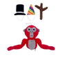 Buntes Gorilla Kuscheltier - FunkyGorilla