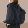 Luftige Damen-Sommer-Hoodie-Jacke mit Oversized-Passform – Zoë