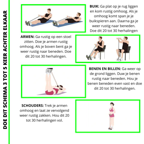 Fitness Resistance Band - FlexoTrainer