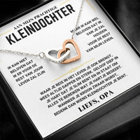 Heart Necklace For Granddaughter From Grandpa