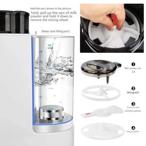 Automatischer Baby-Nahrungsdispenser – Milqula