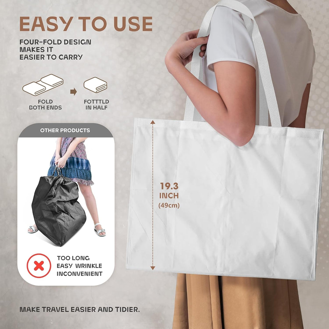 Heavy-Duty Reis Kledingzak met Helder Venster & Accessoires Vakken