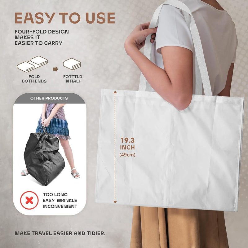 Heavy-Duty Reis Kledingzak met Helder Venster & Accessoires Vakken