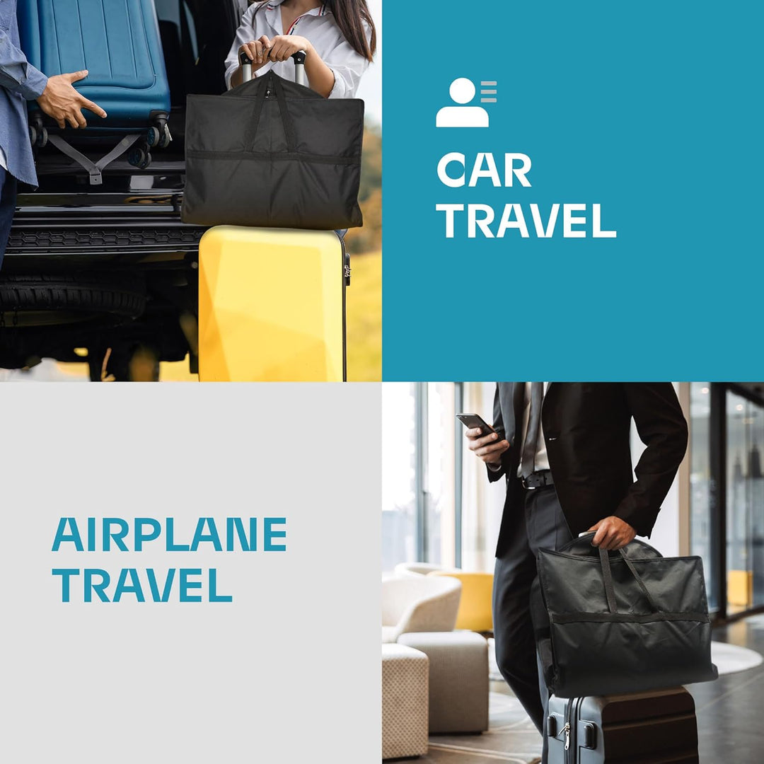 Heavy-Duty Reis Kledingzak met Helder Venster & Accessoires Vakken