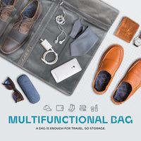 Heavy-Duty Reis Kledingzak met Helder Venster & Accessoires Vakken