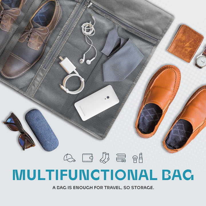 Heavy-Duty Reis Kledingzak met Helder Venster & Accessoires Vakken