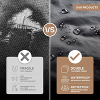 Heavy-Duty Reis Kledingzak met Helder Venster & Accessoires Vakken