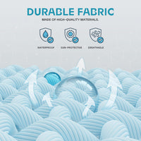 Heavy-Duty Reis Kledingzak met Helder Venster & Accessoires Vakken