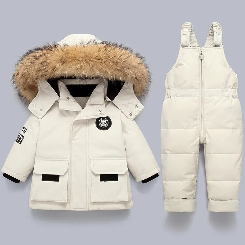 Warme Kinderjacke und Overall - Charlie