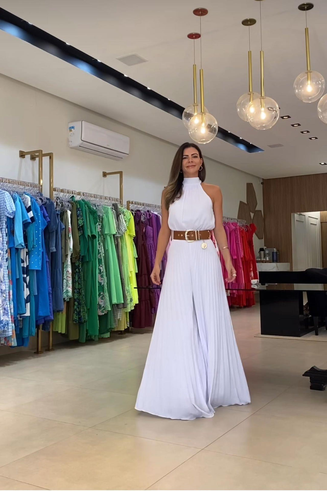 Plissé Jumpsuit – Gaia | Prachtige luchtige Zomerlook