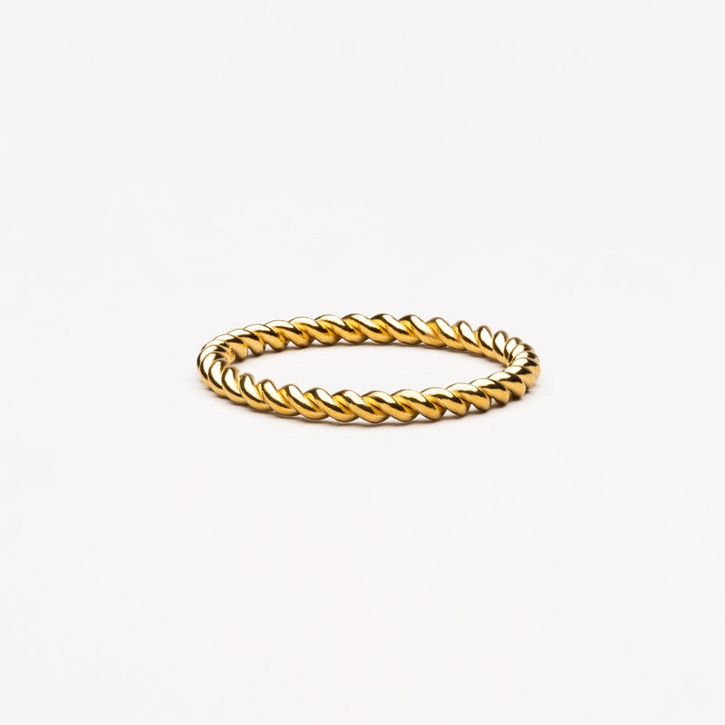 Gedrehter Ring mit Symbolik - Tessa