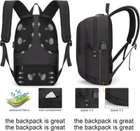 Extra Grote Anti-Diefstal Laptop- en Reisrugzak met USB-poort - 30–50L