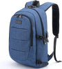 Extra großer diebstahlsicherer Laptop- und Reiserucksack mit USB-Anschluss – 30–50L