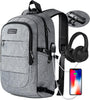 Extra großer diebstahlsicherer Laptop- und Reiserucksack mit USB-Anschluss – 30–50L