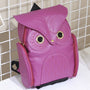 PU-Leder Rucksack mit Eulenmuster für Damen – Multifunktionales Design
