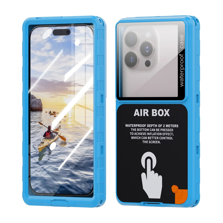Universal Waterproof Phone Case with IP68 Protection – 6.9" – 1+1 FREE-Blue-State of Style