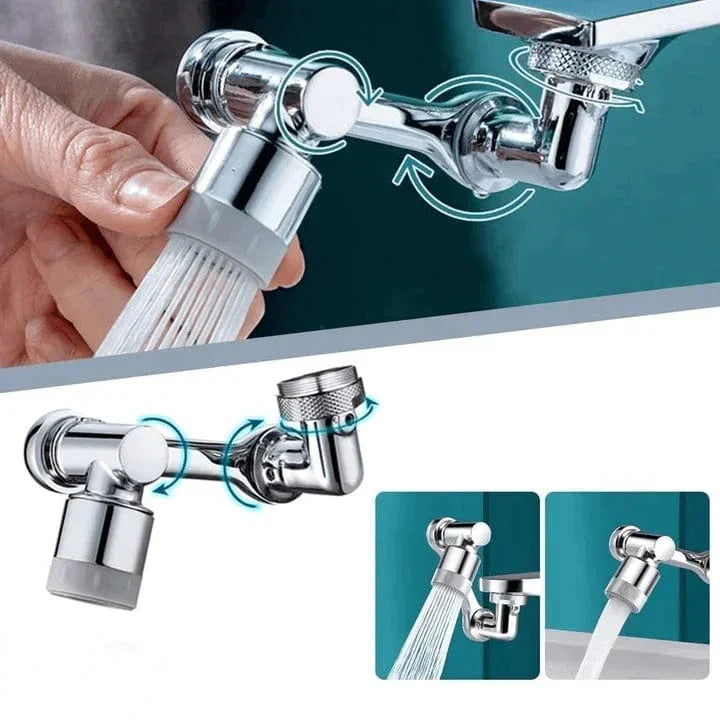360° drehbarer Universal-Wasserhahn - FlexiFlow