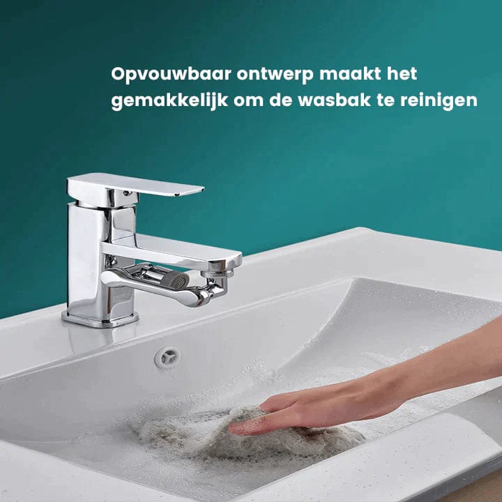 360° drehbarer Universal-Wasserhahn - FlexiFlow