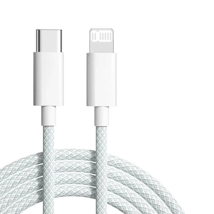 USB-C Lightning Charging Cable – 3A Fast Charge for iPhone & iPad – Buy 1 Get 1 Free-Grey-2m-State of Style