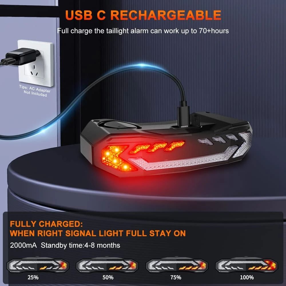 Smart Achterlichtalarm - BikeGuard™