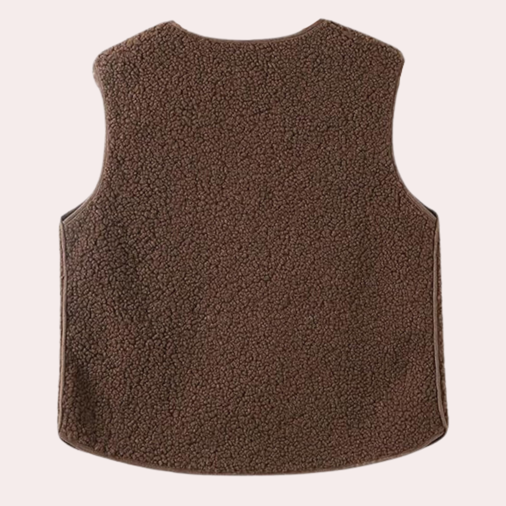 Casual Geknoopte Damesbodywarmer - Noa