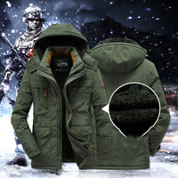 Herrenparka mit Fleece-Futter – Leventis