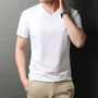 Slim Fit V-Ausschnitt T-Shirt für Herren – Jonas