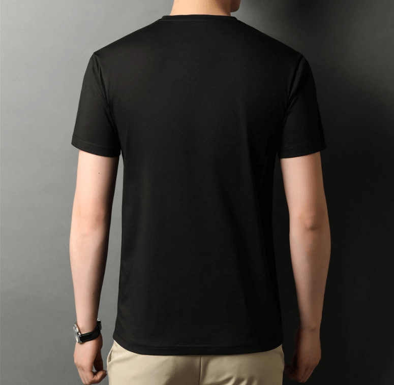 Slim Fit V-neck T-shirt men – Jonas