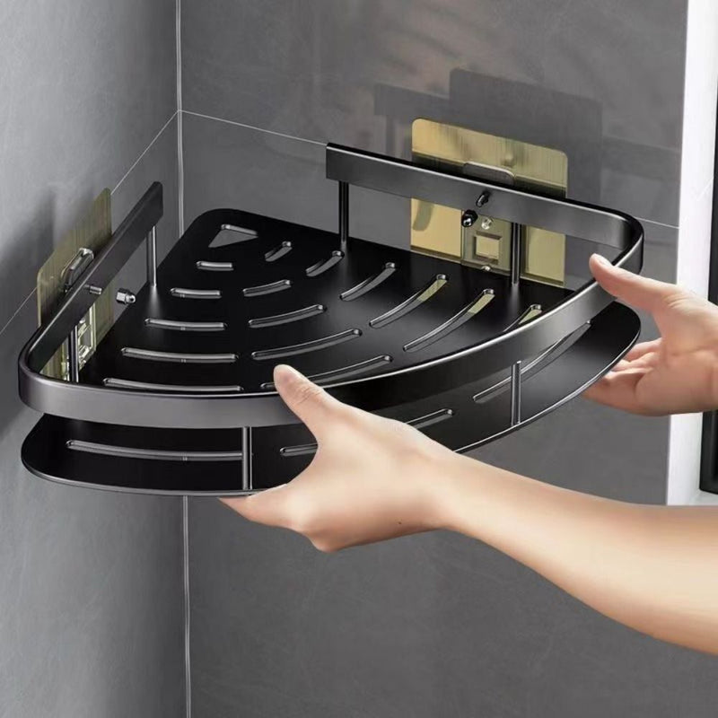 Aluminium Wandregal für Badezimmer Ecken - Cornerix