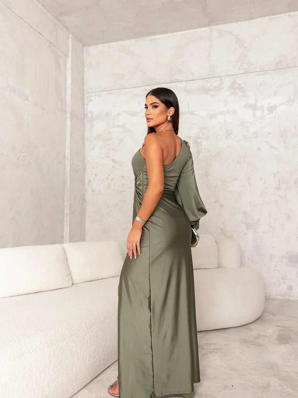 Ein-Schulter-Abendkleid für einen raffinierten Look - Ravina
